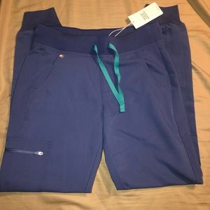 FIGS Zamora Sky Blue Scrub Pants